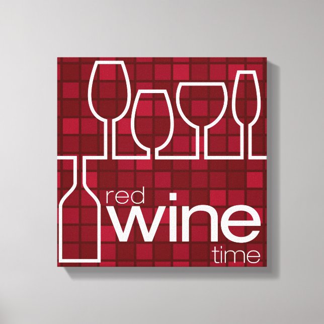 WineTime Canvas Print (Front)