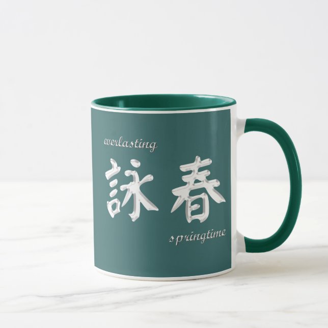 Wing Chun (awc) Mug - Green (Right)