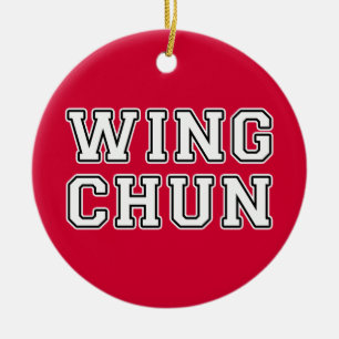 Wing Chun Ceramic Ornament