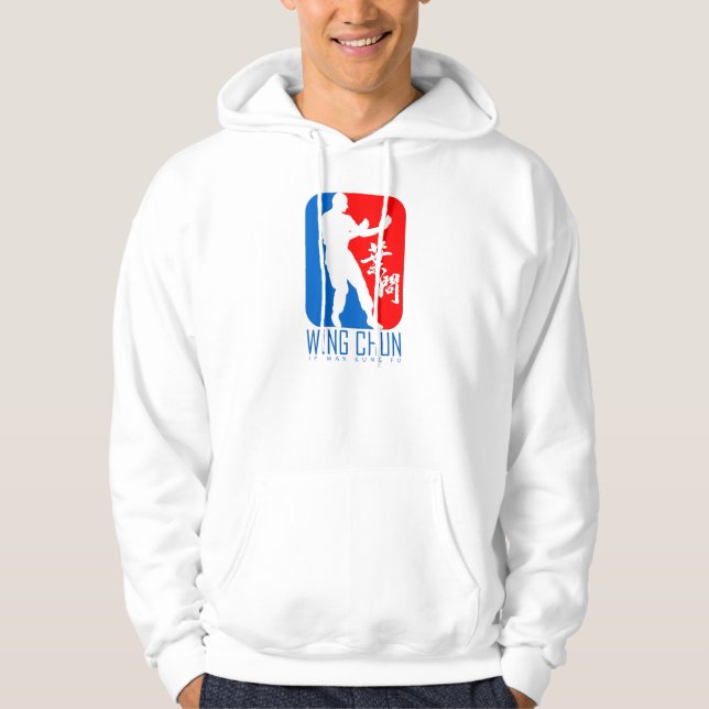 Wing Chun Emblem (Ip Man Kung Fu) Hoodie (Front)