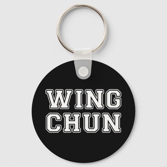 Wing Chun Keychain (Front)