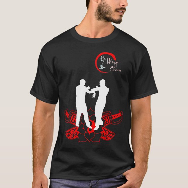Wing Chun Kung Fu Moment Self Defence T-Shirt (Front)
