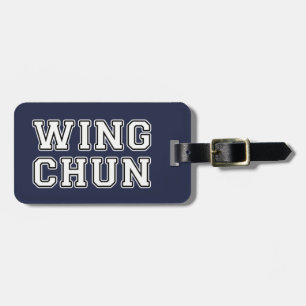 Wing Chun Luggage Tag