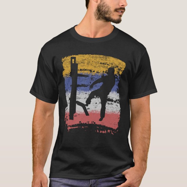 Wing Chun Martial Arts Jeet Kune Do Fighting Gift T-Shirt (Front)