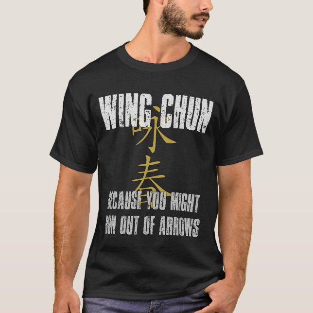 Wing Chun, no arrows T-Shirt (Front)