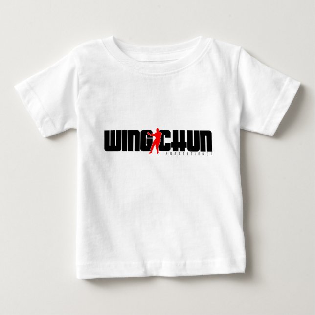 Wing Chun Practitioner Baby T-Shirt (Front)