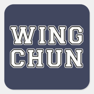 Wing Chun Square Sticker