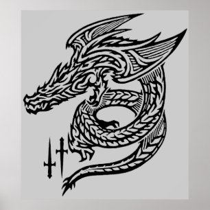 Wing Dragon Print