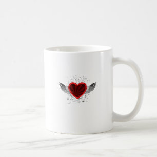 Wing Heart Coffee Mug