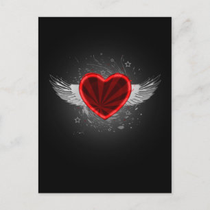 Wing Heart Postcard