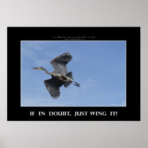 WING IT! Motivational Poster
