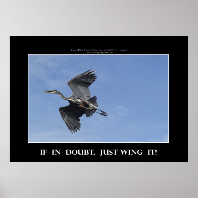 WING IT Photo Poster (Front)