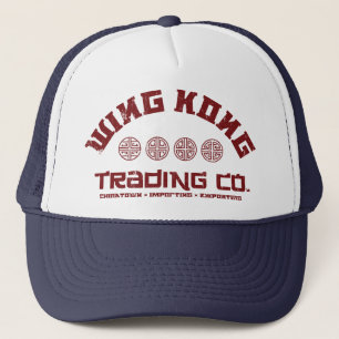 wing kong trading co. big trouble in little china trucker hat