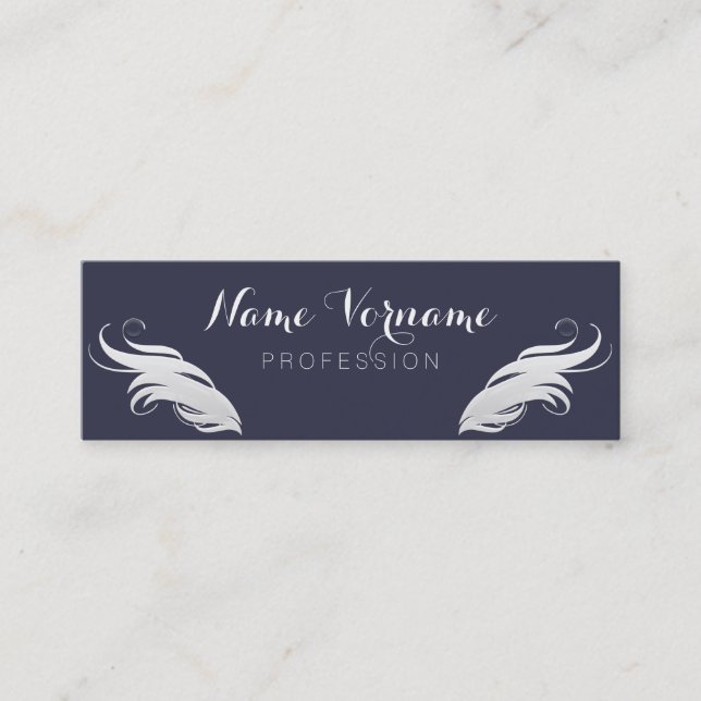 wing mini business card (Front)