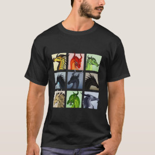 Wing Of Fires Legends Fathom Darkstalker Clearsigh T-Shirt
