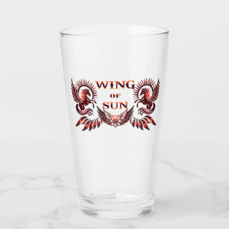 Wing of Sun Drinkware Glass