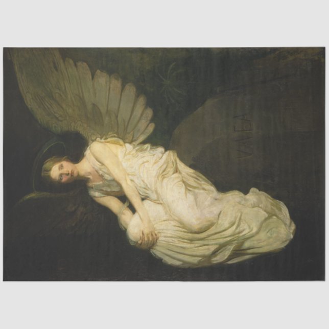 Winged Angel by Abbott H. Thayer Tissue Paper (Front)