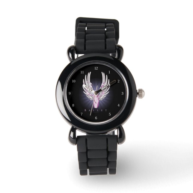 Winged Ballet (Dance) Wristwatch (Front)