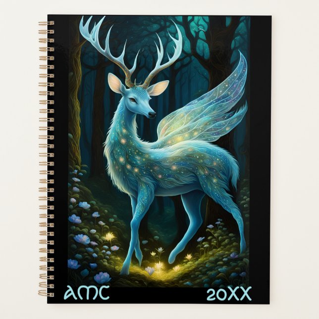 Winged Deer Fantasy Planner (Front)