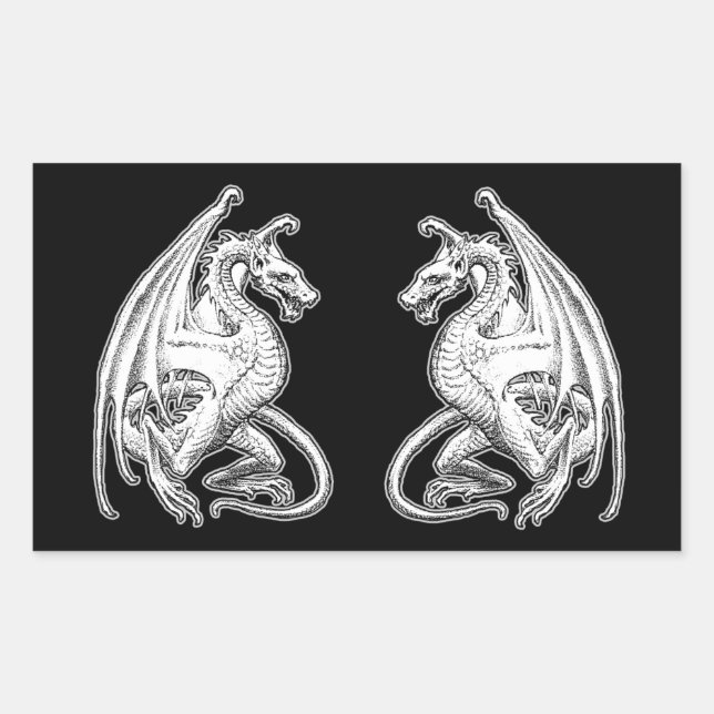 Winged Dragon Sticker (Front)