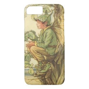 Winged Elm Fairy Sitting in a Tree iPhone 8/7 Case