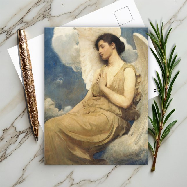Winged Figure by Abbott Handerson Thayer Angel Art Postcard (Creator Uploaded)