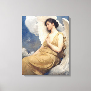 Winged Figure , Famous painting Canvas Print
