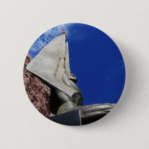 Winged Figure of the Republic 1255 2 Inch Round Button