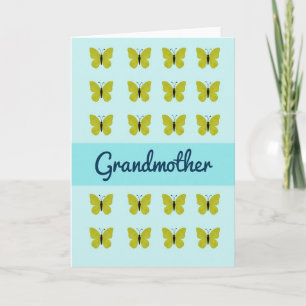 Winged Grandmothers Day Card