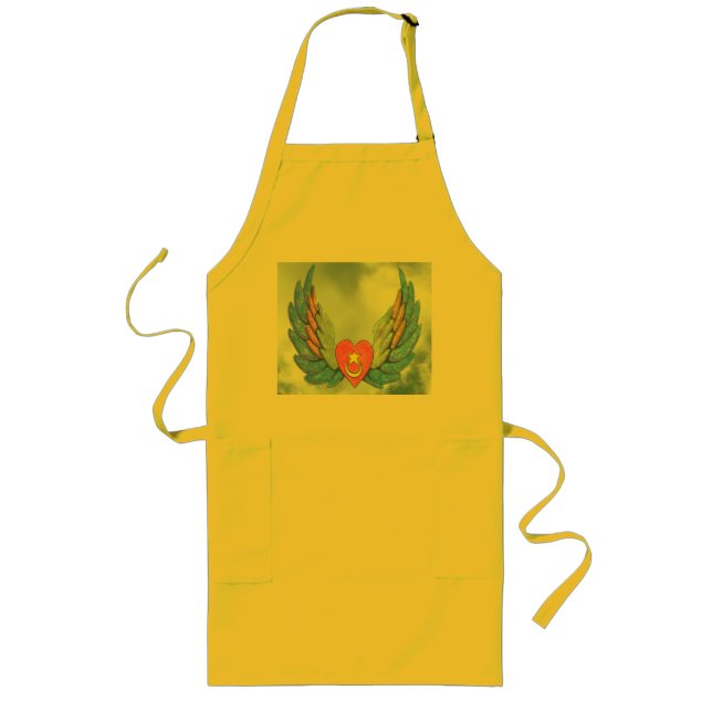Winged Heart Apron (Front)