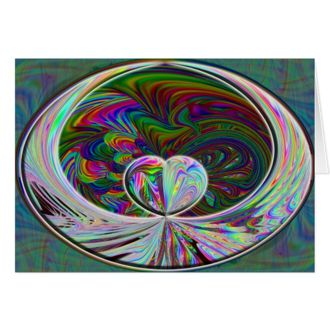 Winged Heart Card (Front Horizontal)