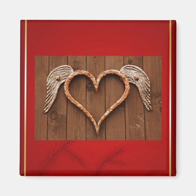 Winged Heart Magnet (Front)