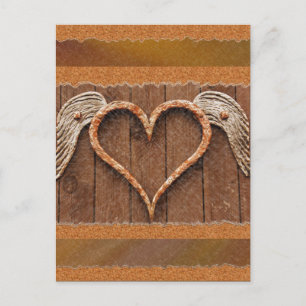 Winged Heart Postcard