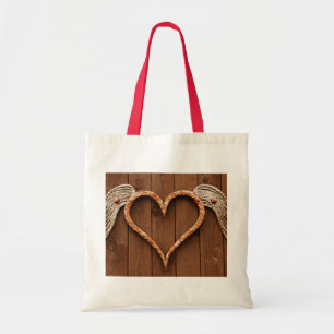 Winged Heart Tote Bag