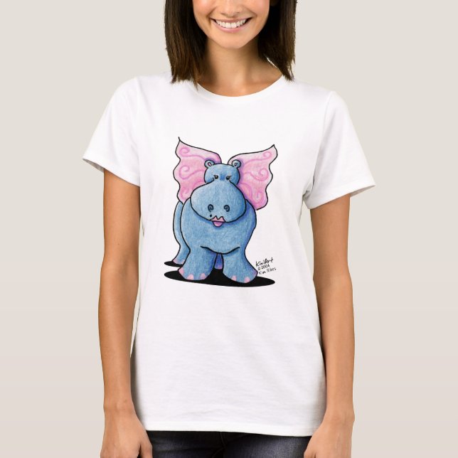 Winged Hippo Apparel T-Shirt (Front)