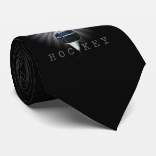 Winged Hockey tie (dark)