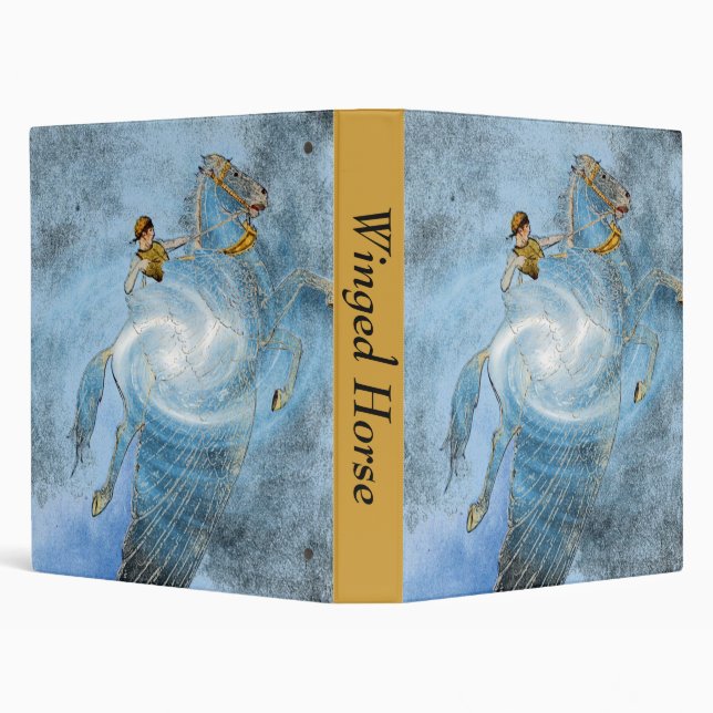 Winged Horse Binder (Background)