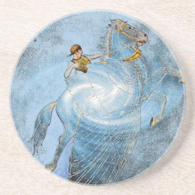 Winged Horse Coaster (Front)