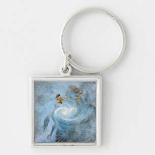 Winged Horse Keychain