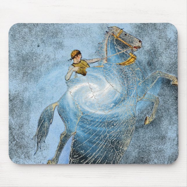 Winged Horse Mouse Pad (Front)