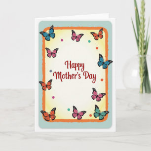 Winged Mothers Day Scene Card