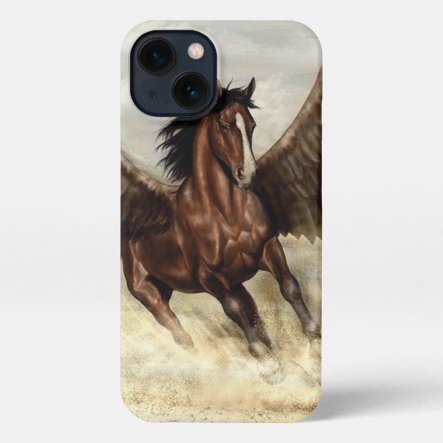 Winged Pegasus  iPhone Case (Back)