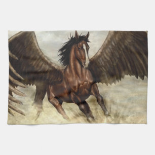 Winged Pegasus   Kitchen Towel