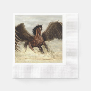 Winged Pegasus Napkin