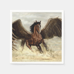 Winged Pegasus   Napkin
