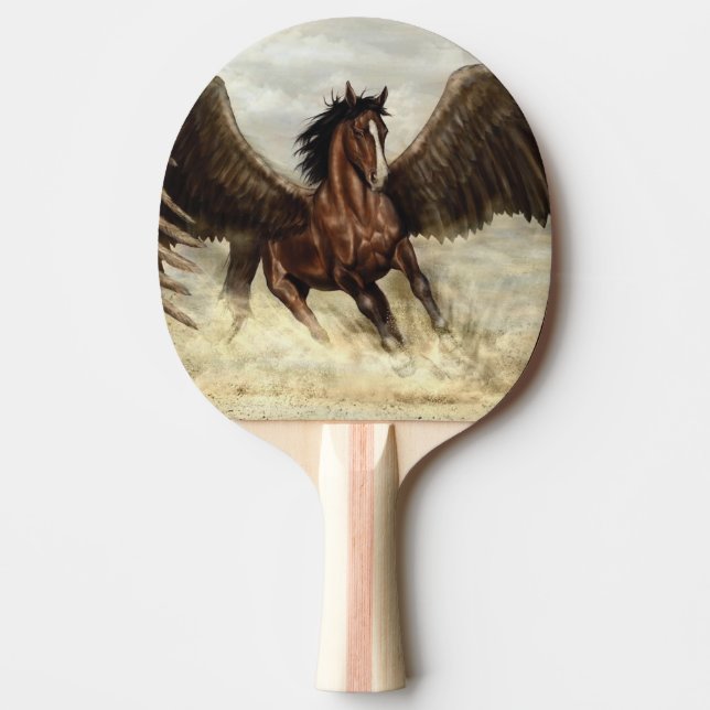 Winged Pegasus   Ping Pong Paddle (Front)
