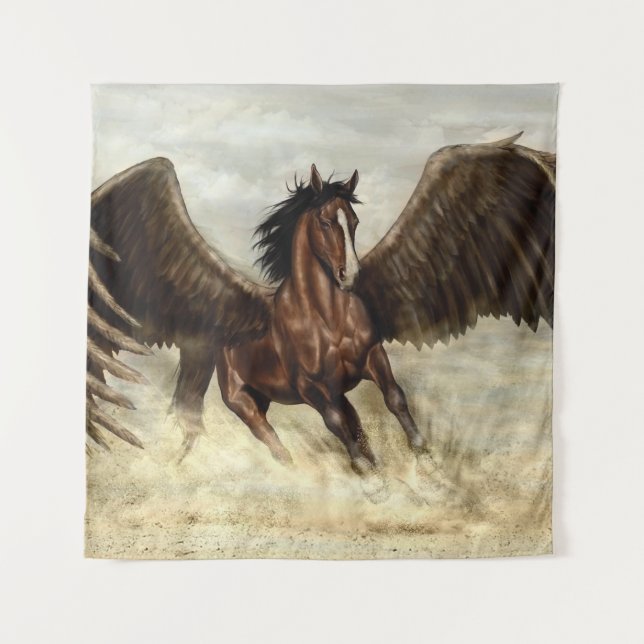Winged Pegasus   Tapestry (Front)