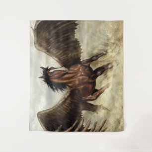 Winged Pegasus Tapestry