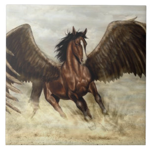 Winged Pegasus   Tile