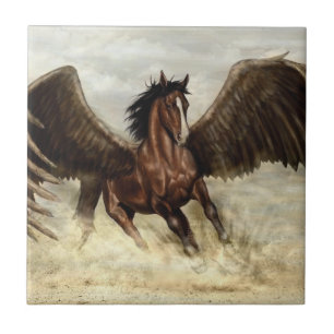 Winged Pegasus   Tile